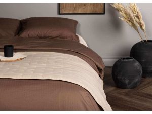 Sally Överkast Microfiber - Beige / - 250*150 - Beige, 80x180