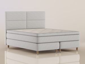 Naturia Kontinentalsäng med Square gavel - Kissagre, 90x210 cm