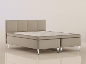 Olbia Ramsäng med Cube gavel - Shadow Linen, 120x210 cm