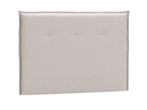 Aura Sänggavel - 140cm, Beige - Möbeltyg