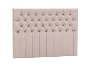 Royal Ground Sänggavel - 140cm, Beige - Sammet